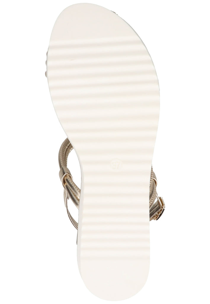 Scapa Sandalen Lederimitat Platin