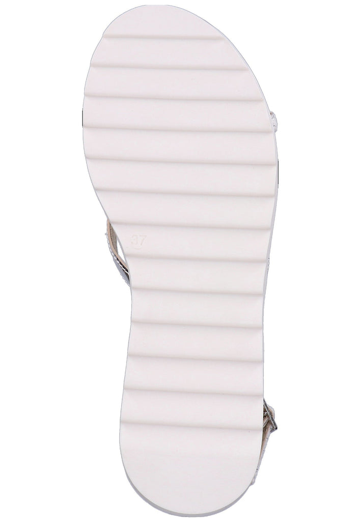 Scapa Sandalen Lederimitat Silber