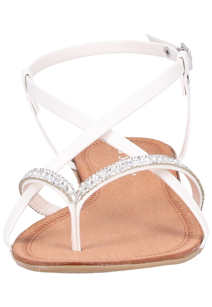 Scapa Sandalen Lederimitat Weiß