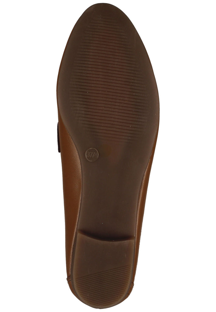Scapa Slipper Leder Cognac