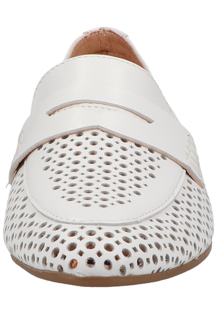 Scapa Slipper Leder Weiß