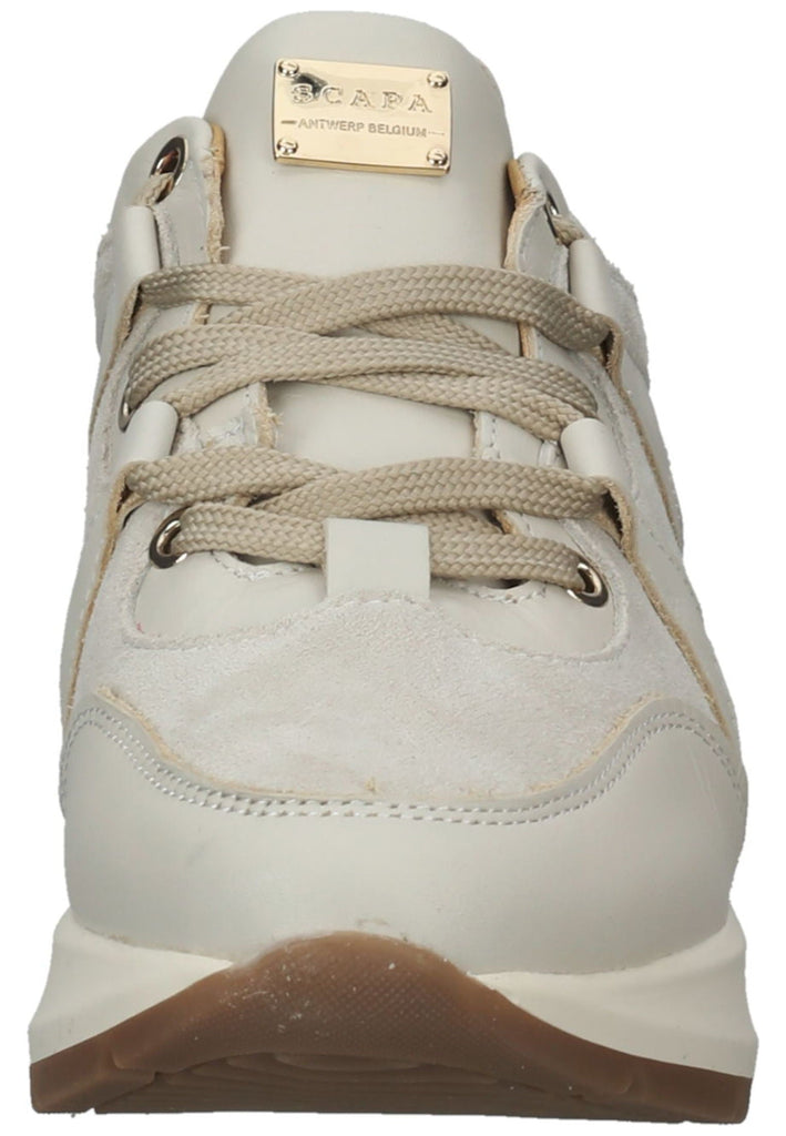 Scapa Sneaker Leder Beige