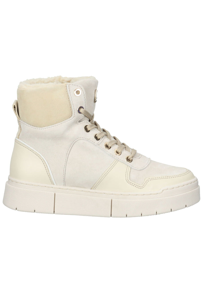Scapa Sneaker Leder Beige Warmfutter