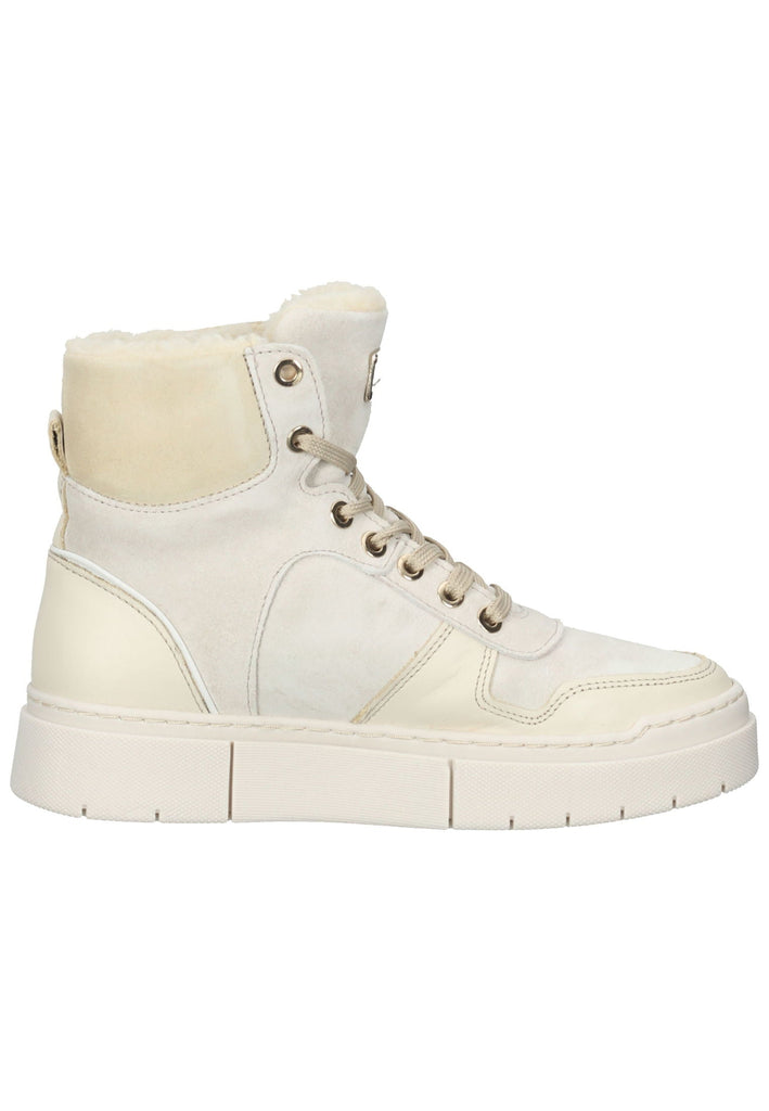 Scapa Sneaker Leder Beige Warmfutter