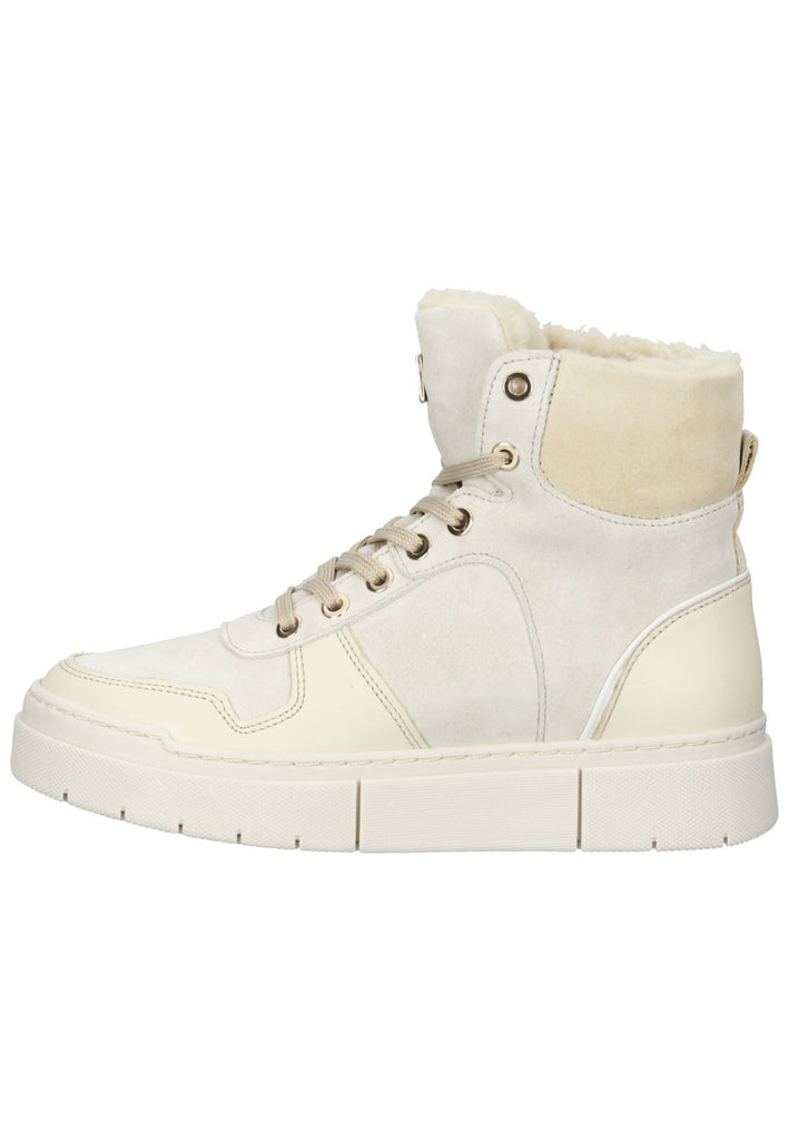 Scapa Sneaker Leder Beige Warmfutter