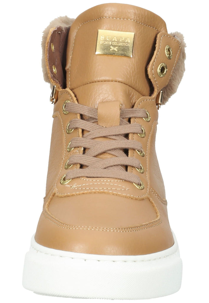 Scapa Sneaker Leder Camel