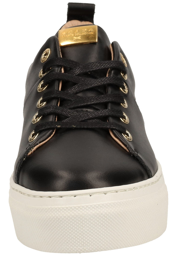 Scapa Sneaker Leder Schwarz