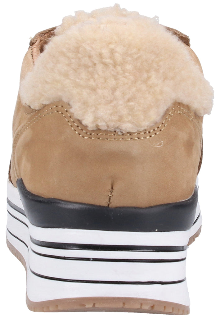 Scapa Sneaker Leder Taupe