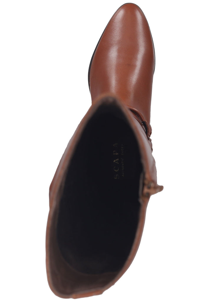 Scapa Stiefel Leder Cuoio