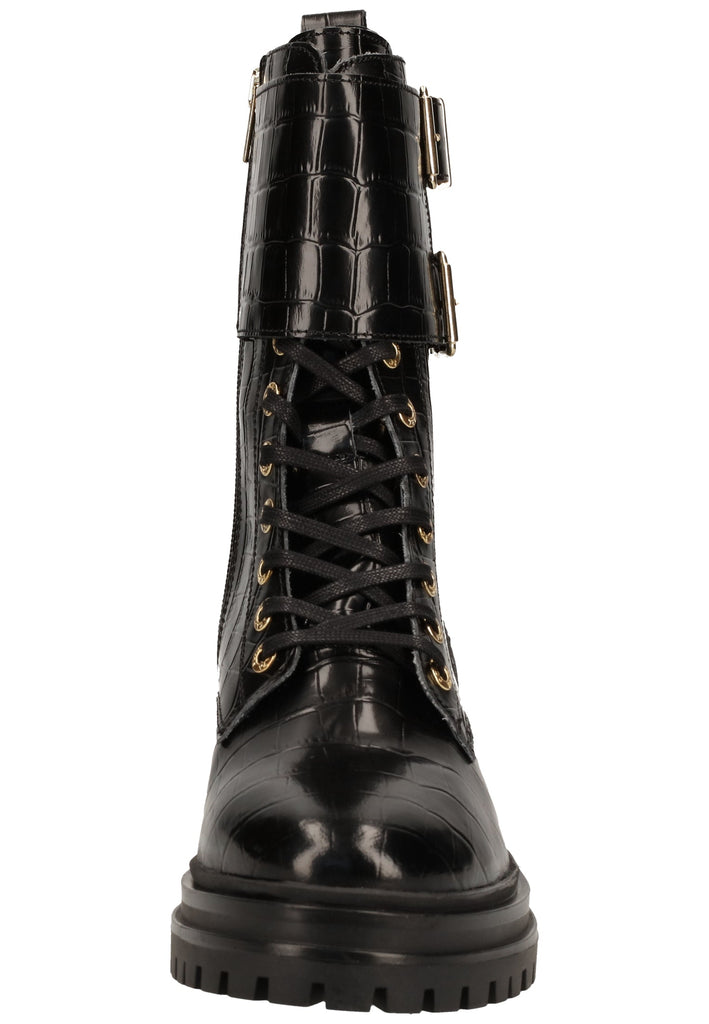 Scapa Stiefel Leder Schwarz