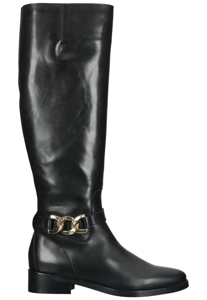Scapa Stiefel Leder Schwarz