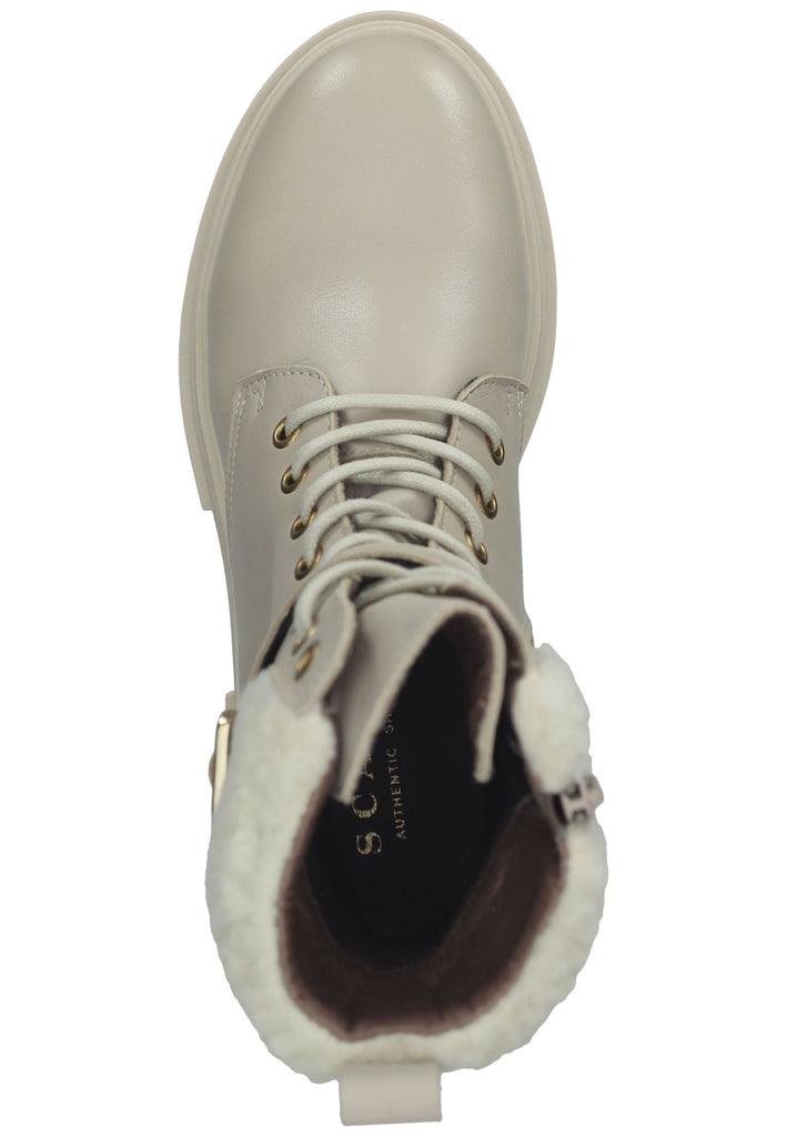 Scapa Stiefelette Leder Beige