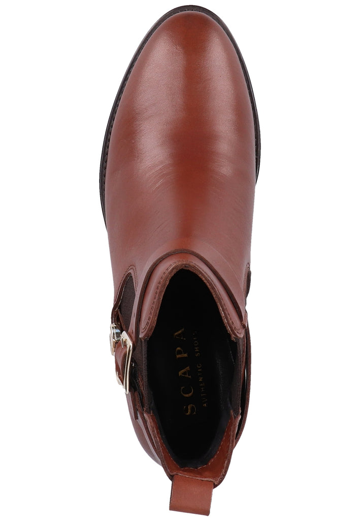 Scapa Stiefelette Leder Braun