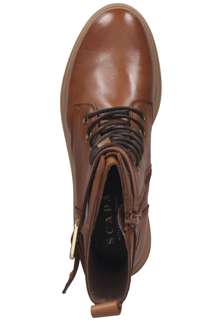 Scapa Stiefelette Leder Camel