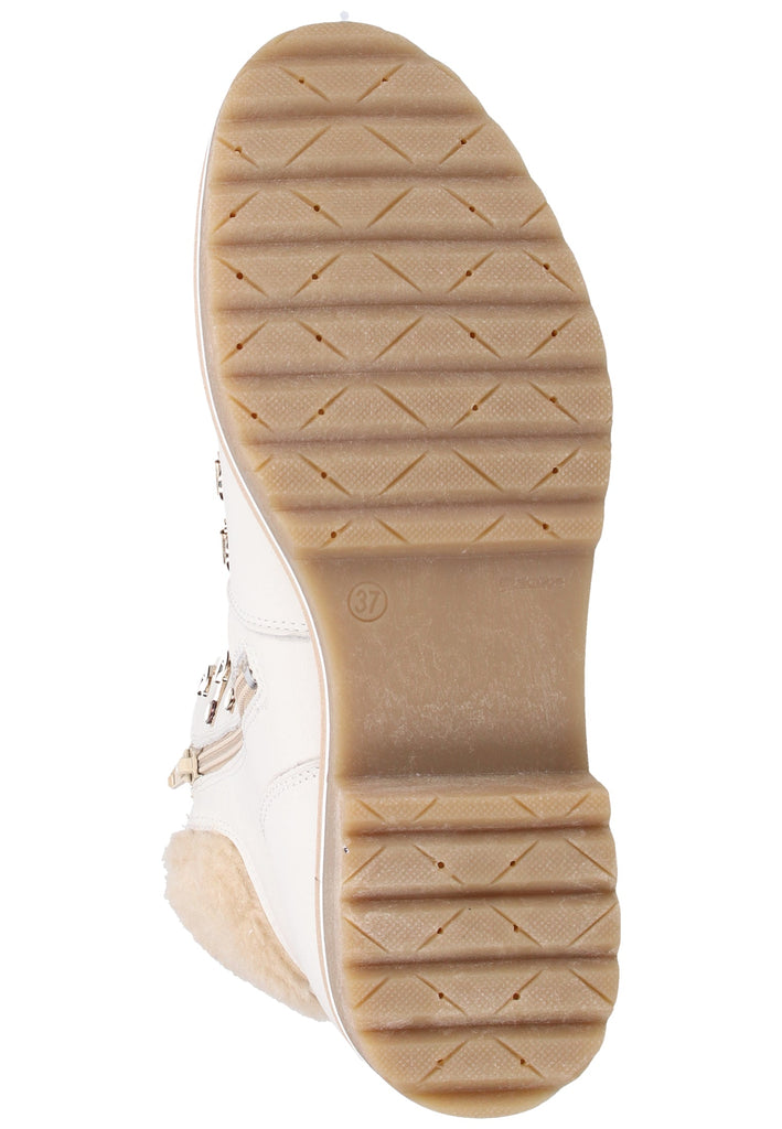 Scapa Stiefelette Leder Hellgrau