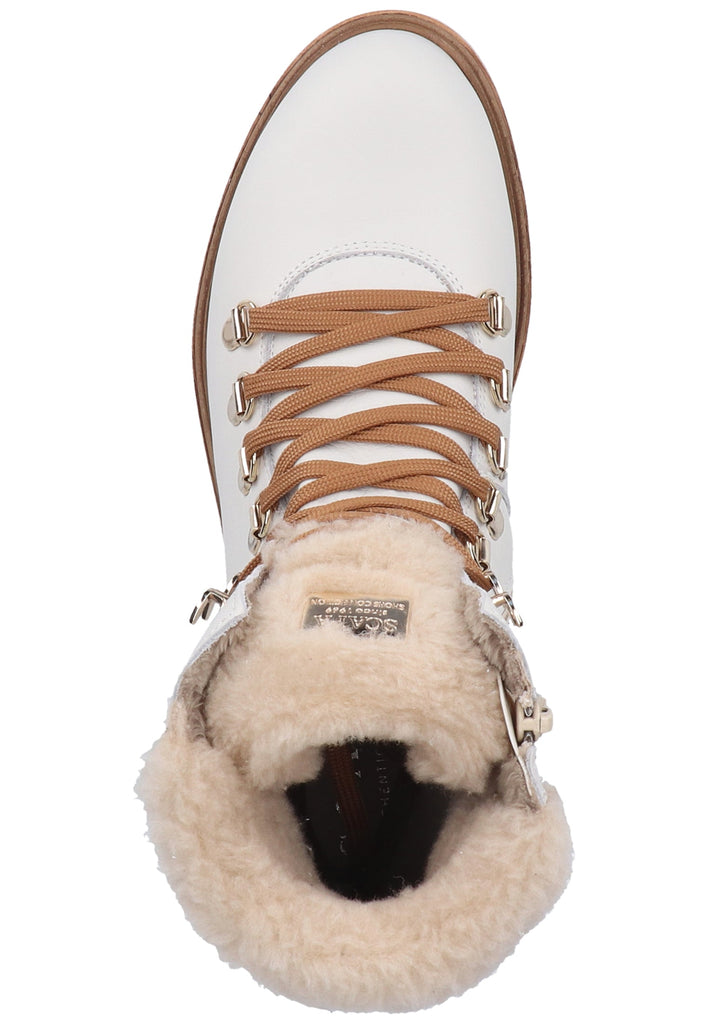 Scapa Stiefelette Leder Hellgrau