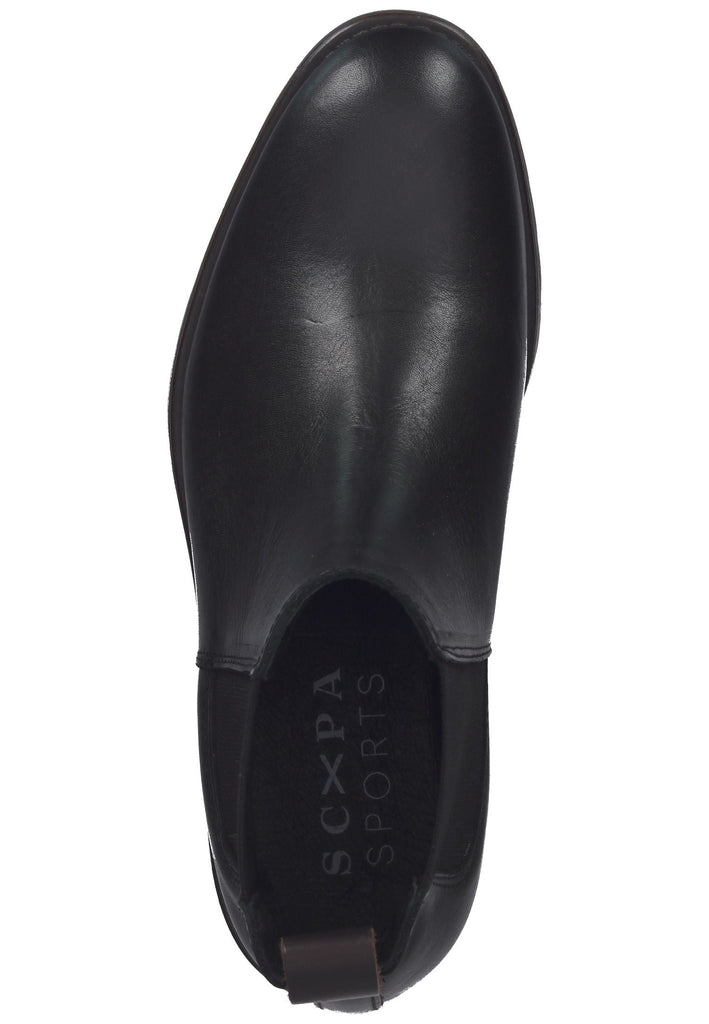 Scapa Stiefelette Leder Schwarz