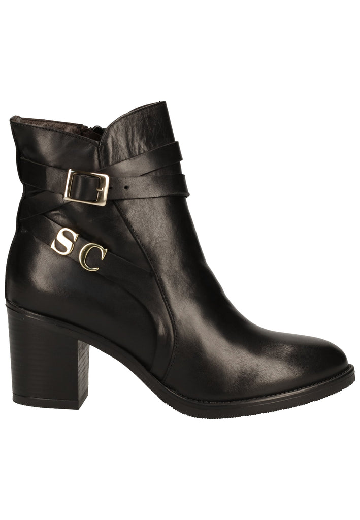 Scapa Stiefelette Leder Schwarz
