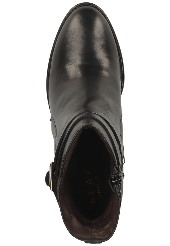 Scapa Stiefelette Leder Schwarz