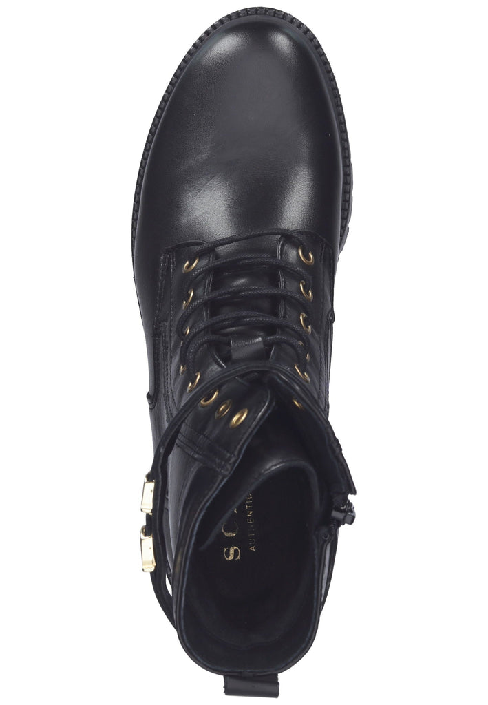 Scapa Stiefelette Leder Schwarz