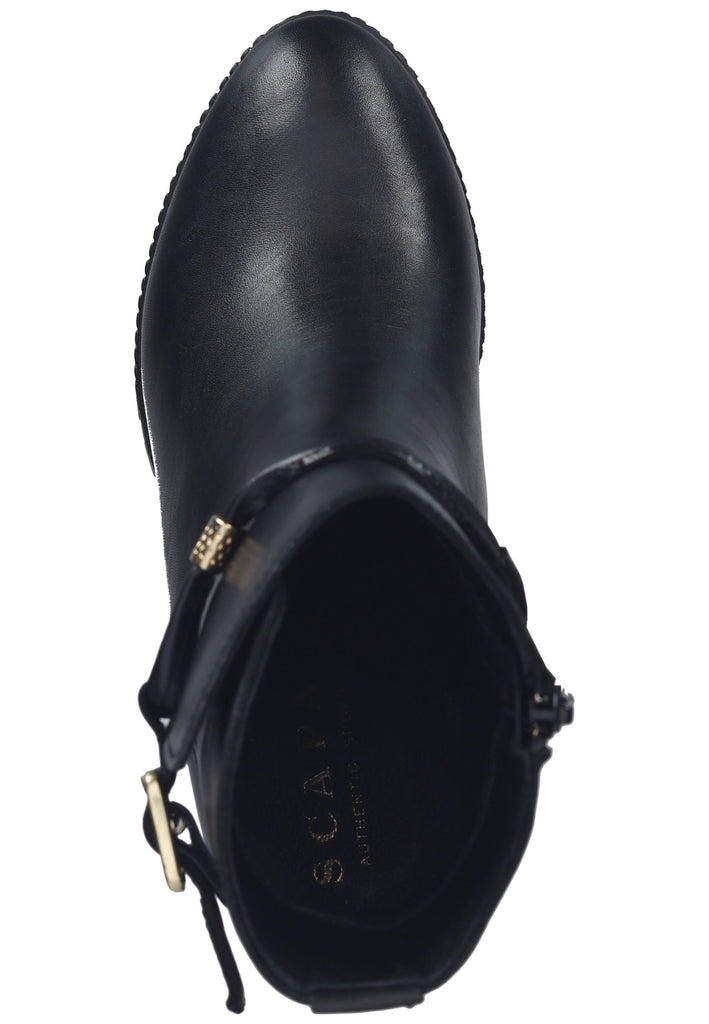 Scapa Stiefelette Leder Schwarz