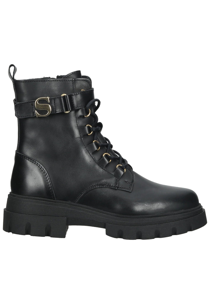 Scapa Stiefelette Leder Schwarz