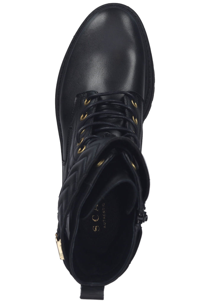 Scapa Stiefelette Leder Schwarz