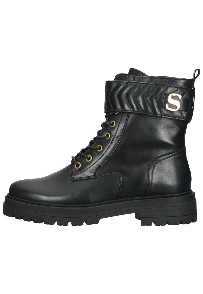 Scapa Stiefelette Leder Schwarz