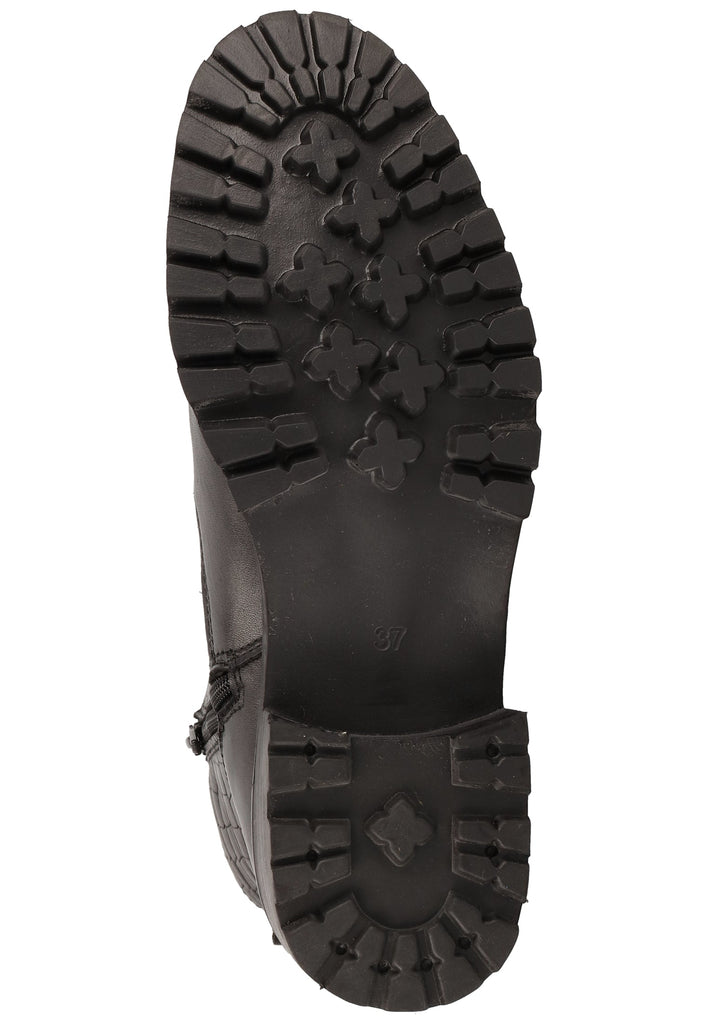 Scapa Stiefelette Leder Schwarz Warmfutter