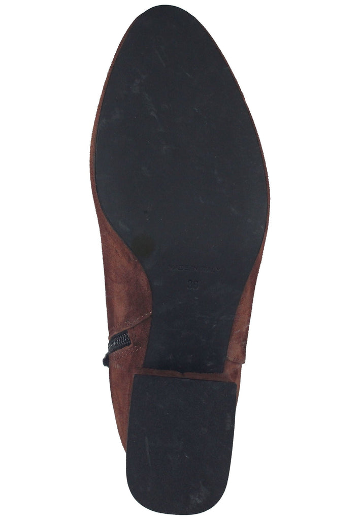 Scapa Stiefelette Veloursleder Braun