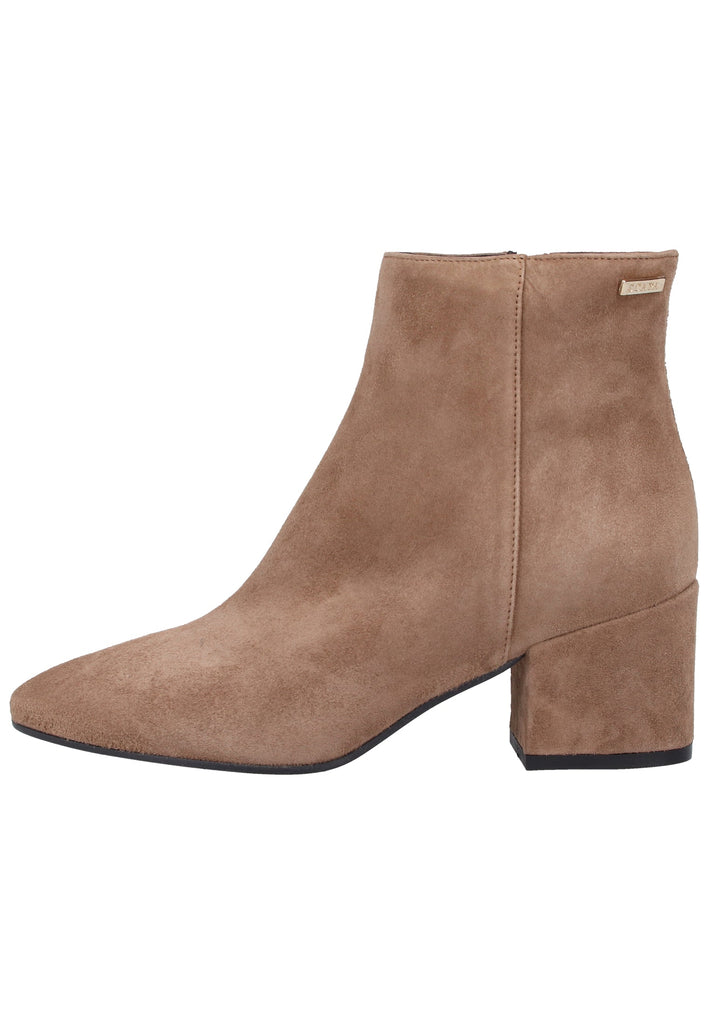 Scapa Stiefelette Veloursleder Taupe