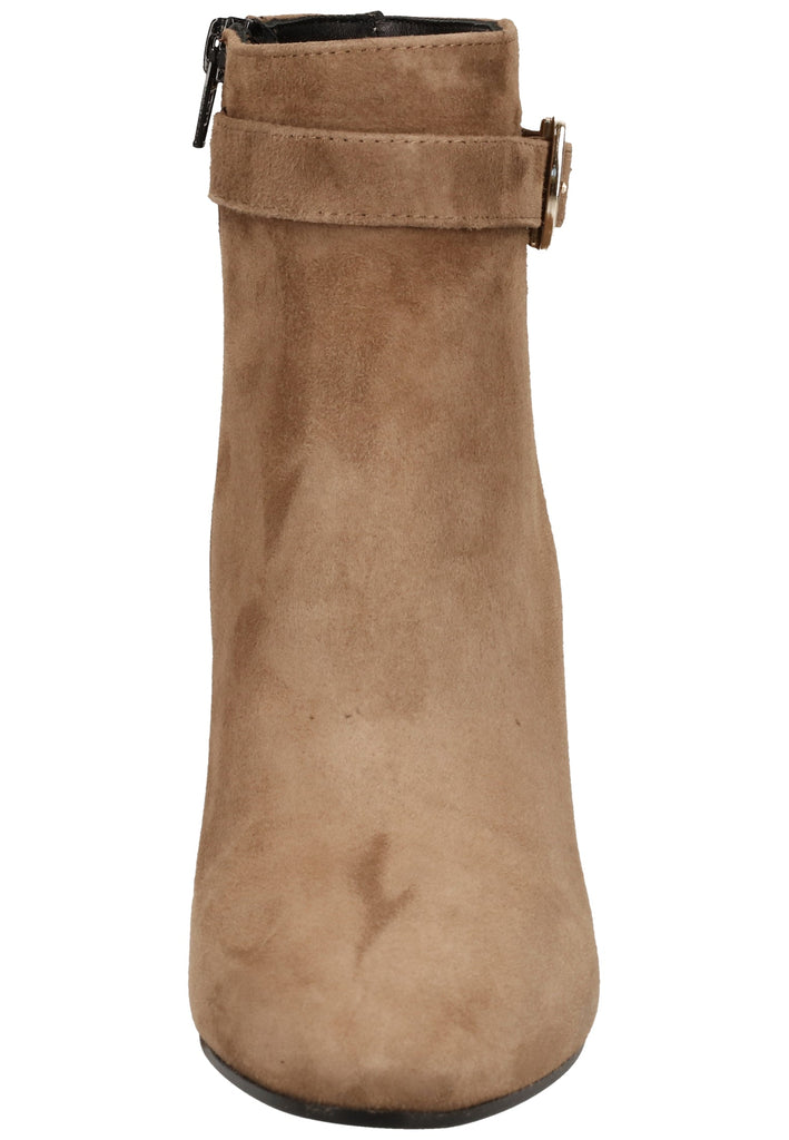 Scapa Stiefelette Veloursleder Taupe