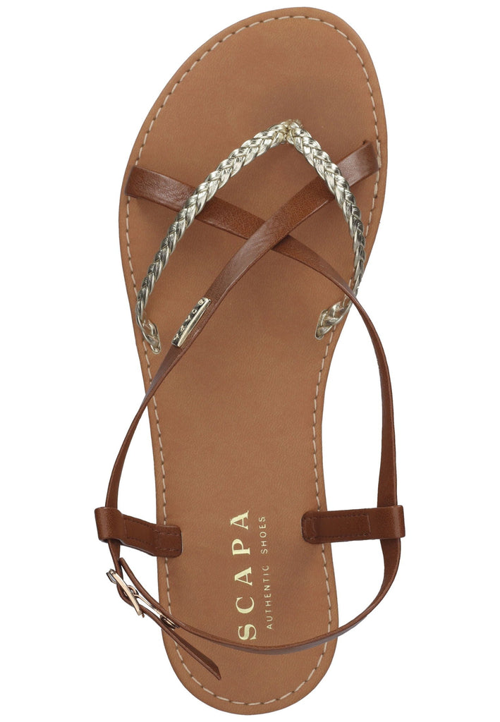 Scapa Zehensteg Leder Cuoio