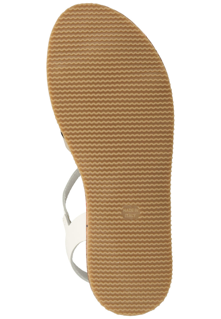 Scapa Zehensteg Leder/Synthetik Weiß