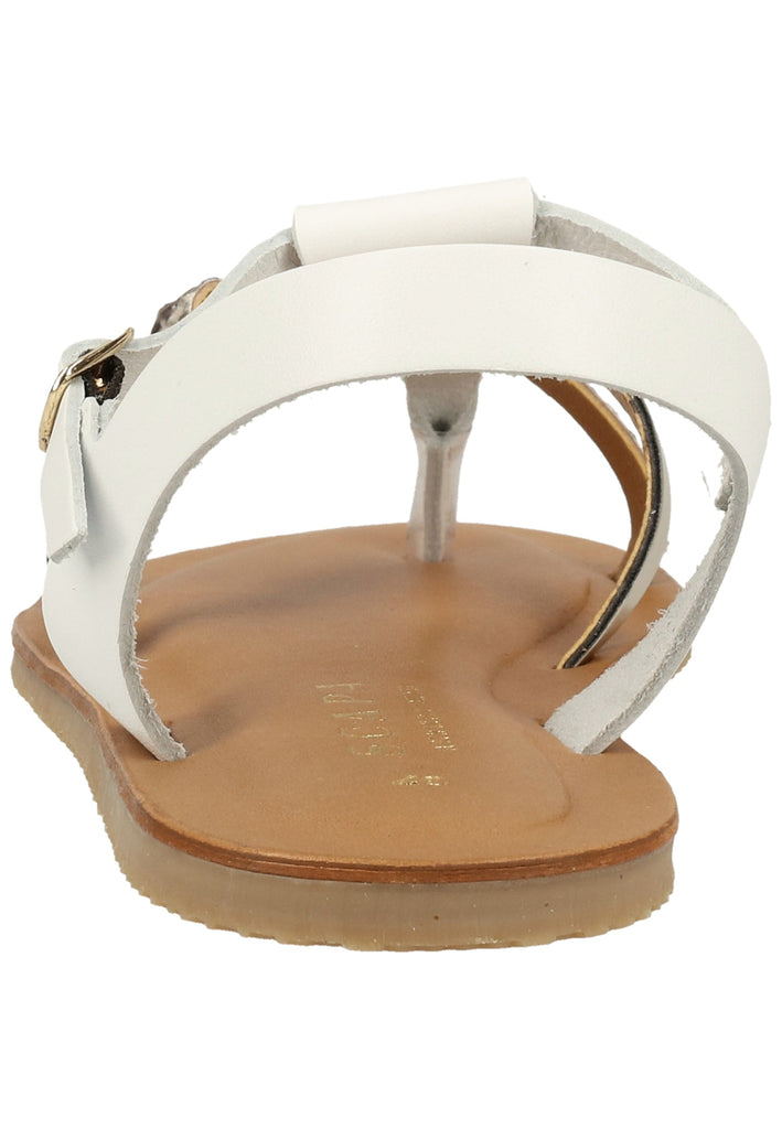 Scapa Zehensteg Leder/Synthetik Weiß