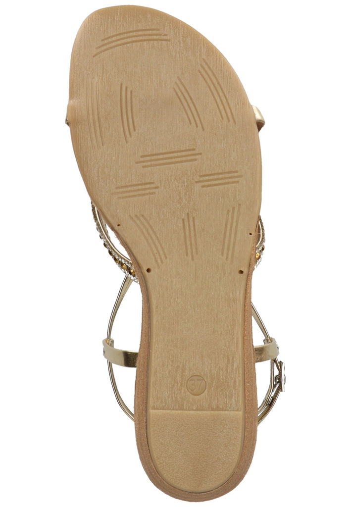 Scapa Zehensteg Lederimitat Gelb