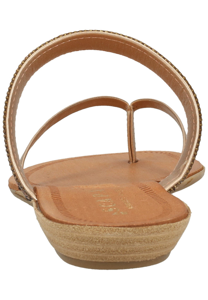 Scapa Zehensteg Lederimitat Rot