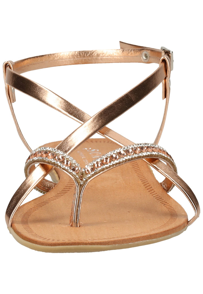 Scapa Zehensteg Lederimitat Rot