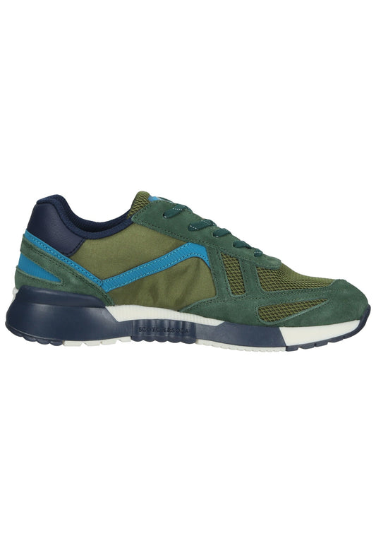 Scotch & Soda Sneaker Leder/Textil Army