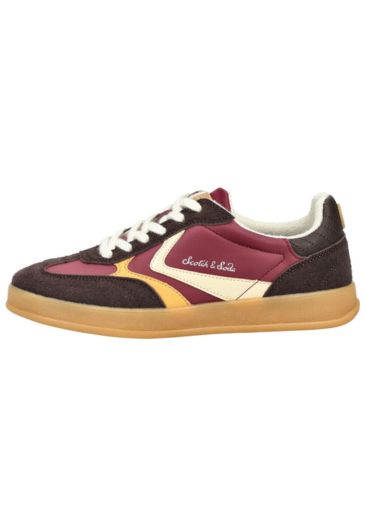 SCOTCH & SODA Sneaker Lederimitat Braun