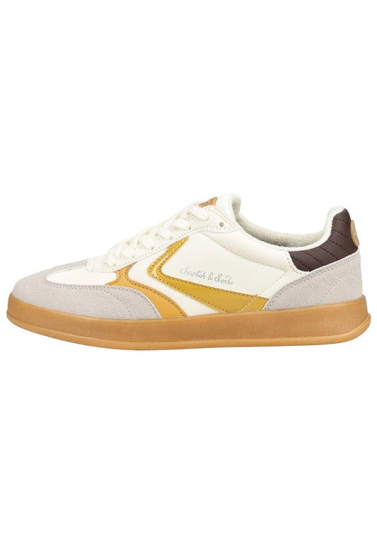 SCOTCH & SODA Sneaker Lederimitat Taupe