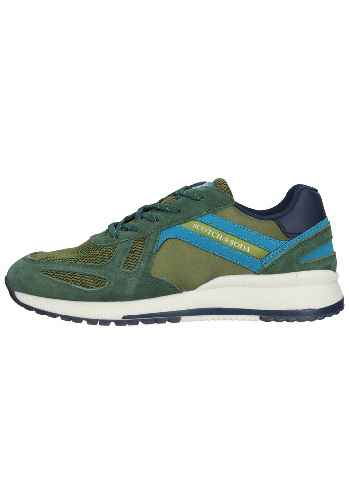 Sneaker Scotch & Soda Sneaker Leder/Textil Army