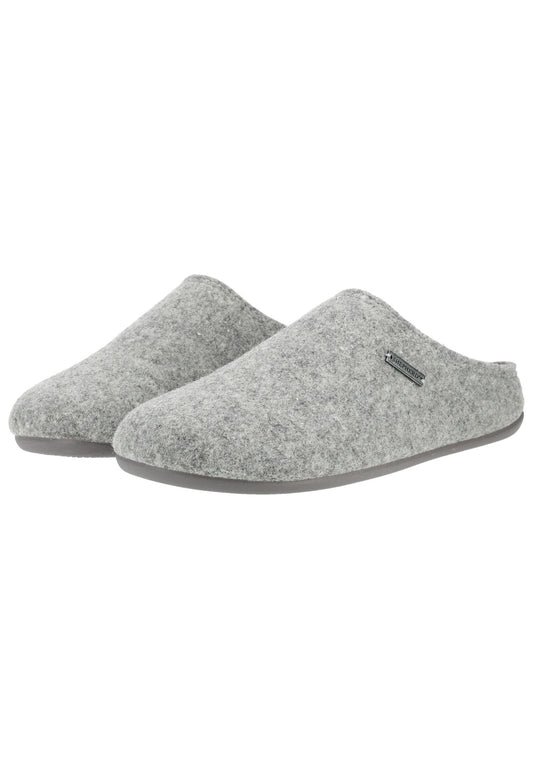 Shepherd Hausschuhe Filz Grau