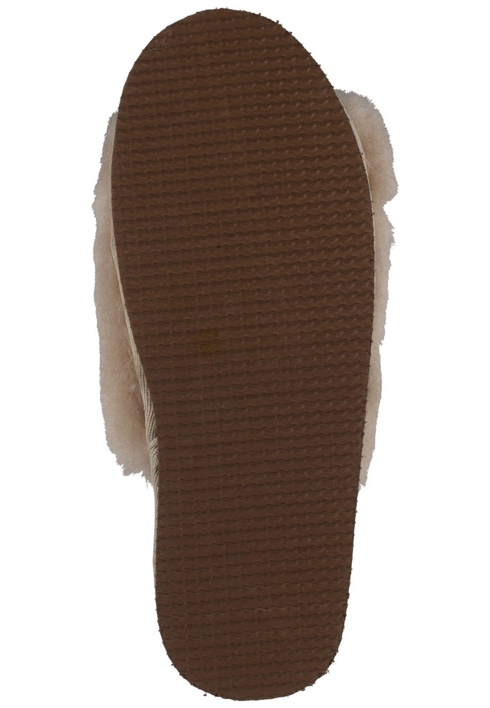 Shepherd Hausschuhe Lammfell Honey