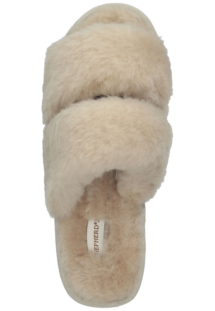 Shepherd Hausschuhe Lammfell Honey
