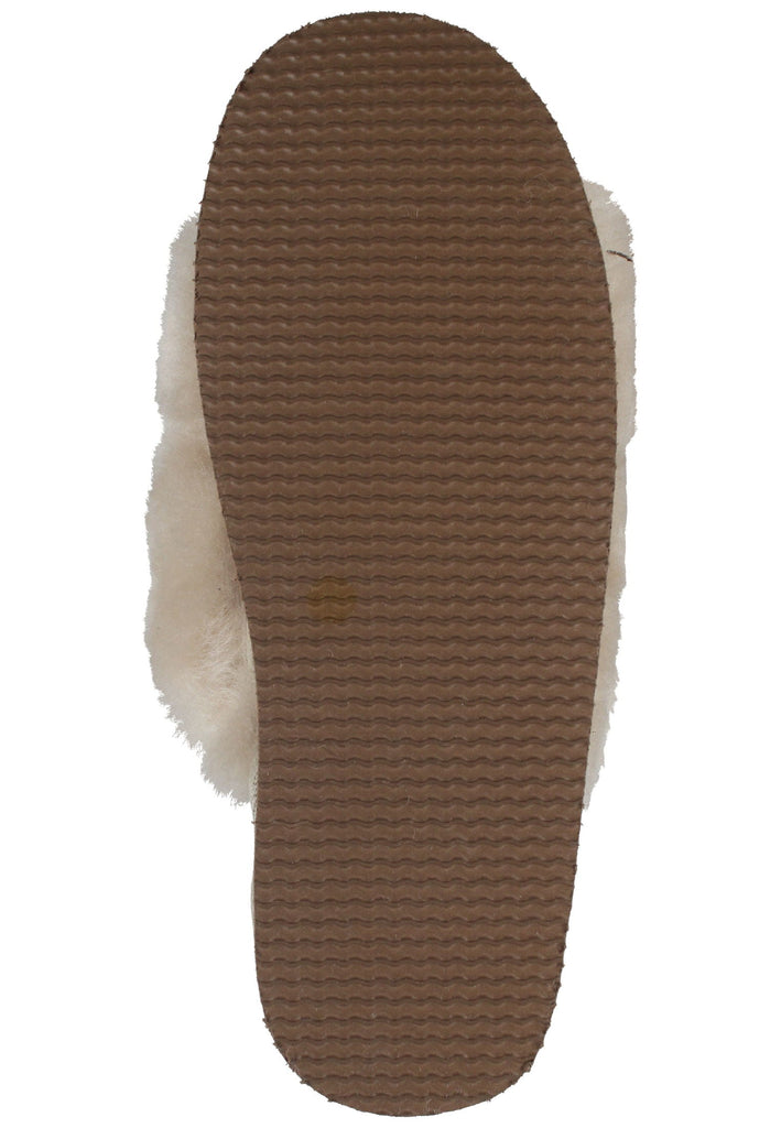 Shepherd Hausschuhe Lammfell Honey