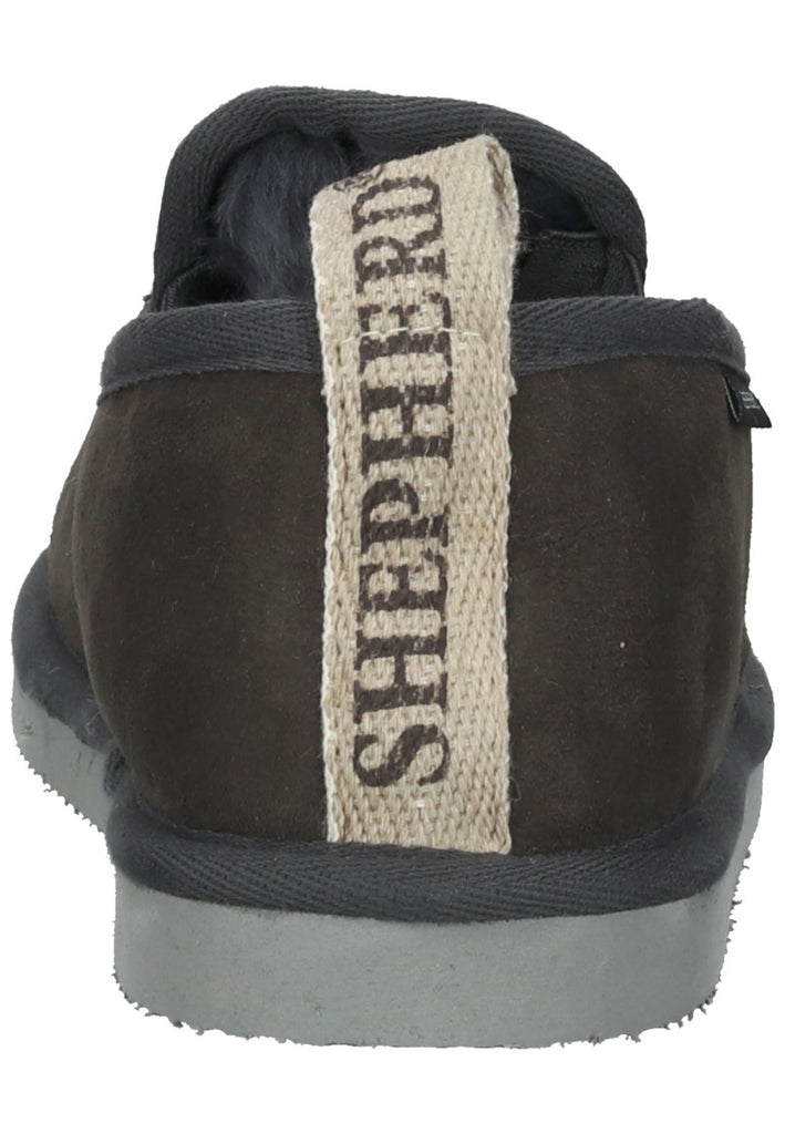 Shepherd Hausschuhe Leder asphalt Warmfutter