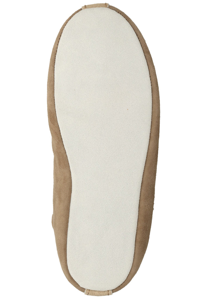 Shepherd Hausschuhe Leder Grau Warmfutter