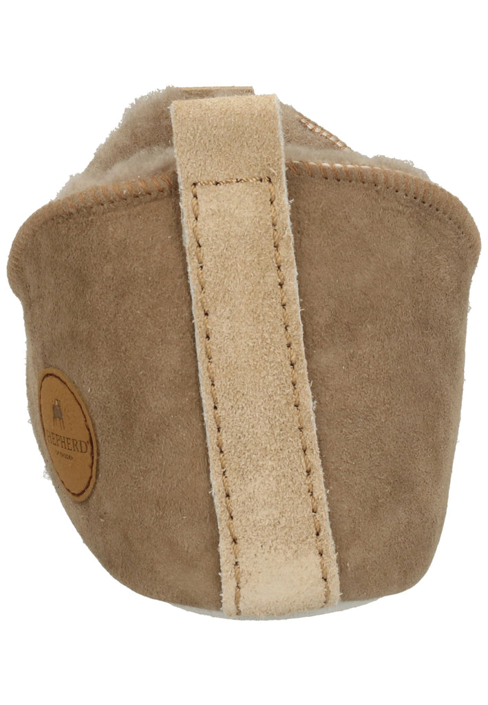 Shepherd Hausschuhe Leder Grau Warmfutter