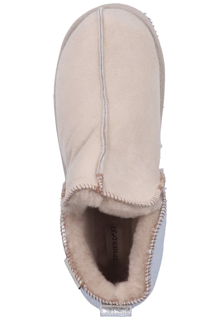 Shepherd Hausschuhe Leder Honey Warmfutter